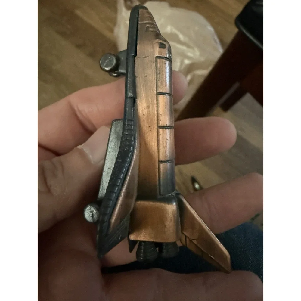 Space‎ Shuttle Bronze Pencil Sharpener.  Stainless Steel